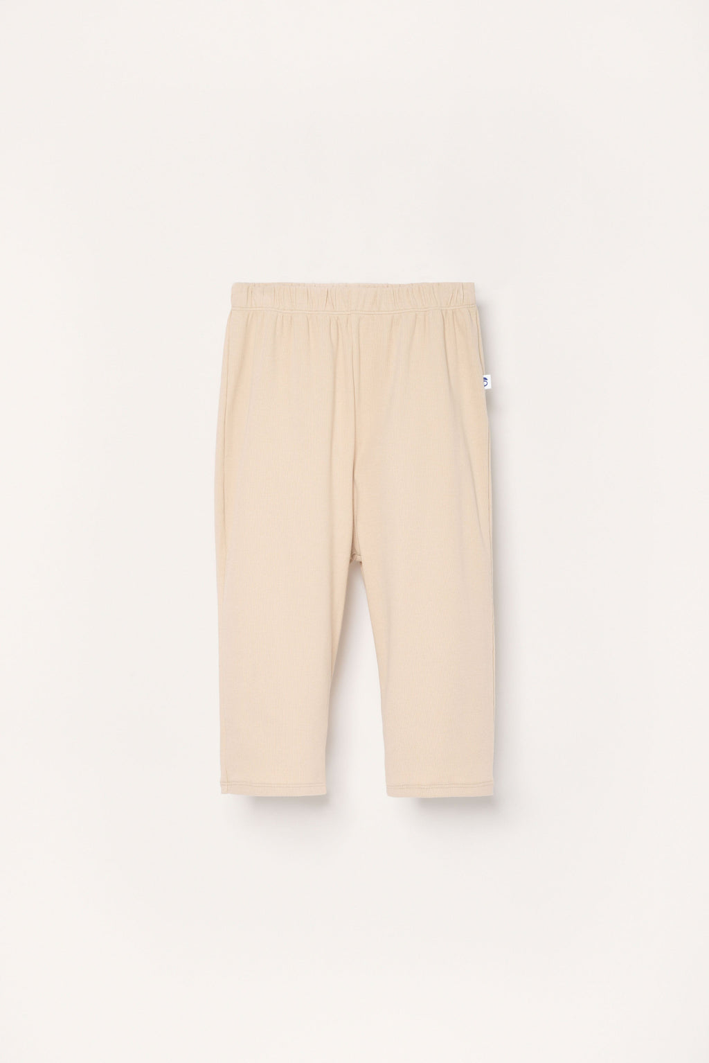 Ribbed sand lounge pants