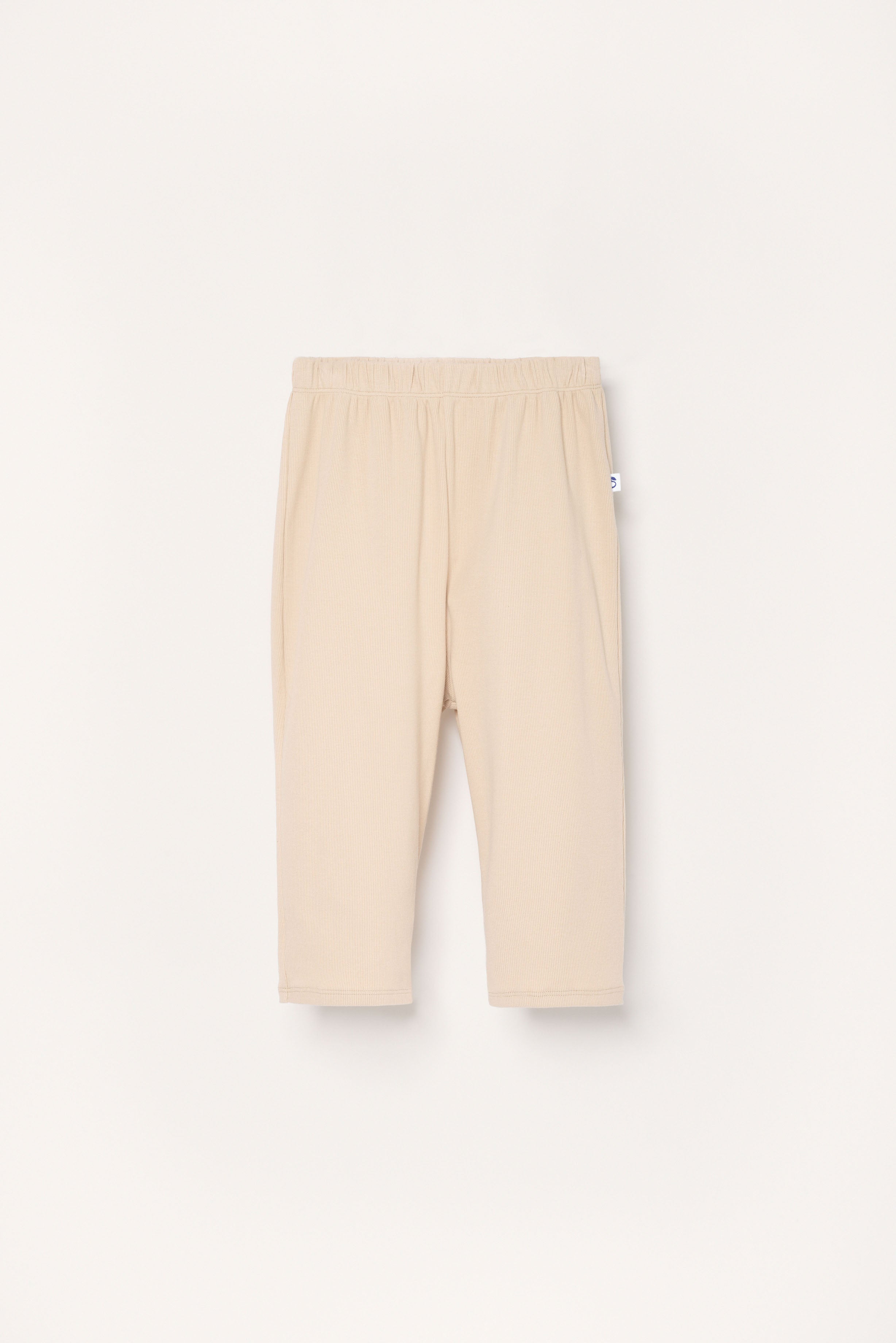 Ribbed sand lounge pants