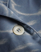 RELAXED BLAZER DRAPEY TWILL, SOFT-BLUE