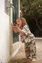 Boxy Kids Pants - Wind