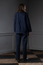 CHORE JACKET - CANDIANI DENIM, DARK NAVY