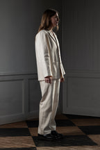 CHORE JACKET - CANDIANI DENIM, ECRU