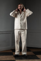 CHORE JACKET - CANDIANI DENIM, ECRU