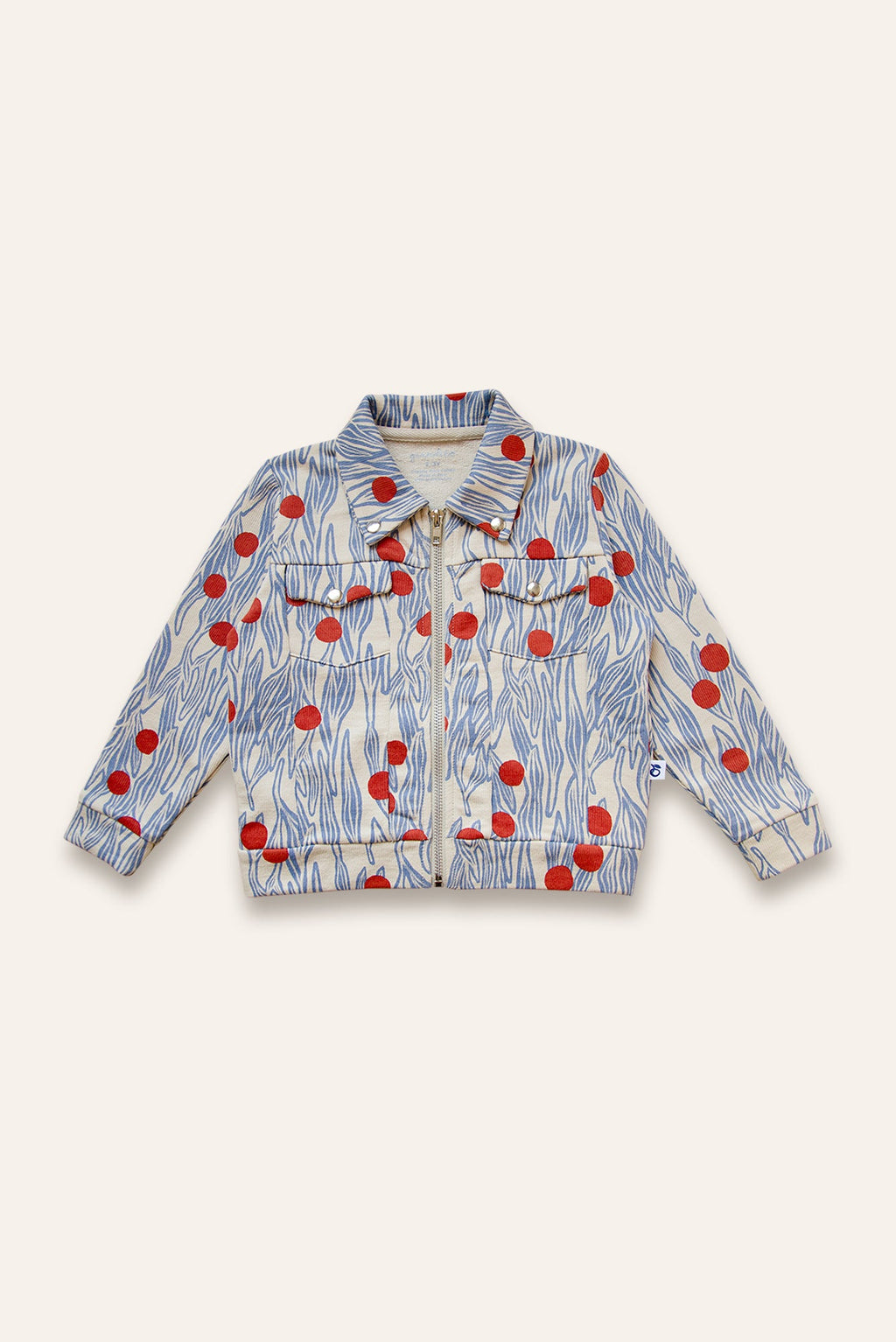 Kids Jersey Jacket - WINTER BERRIES
