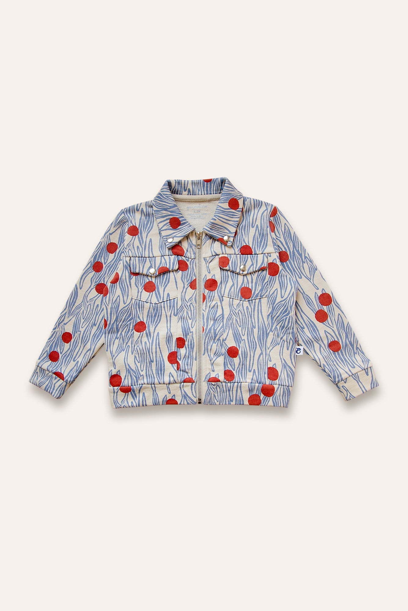 Kids Jersey Jacket - WINTER BERRIES