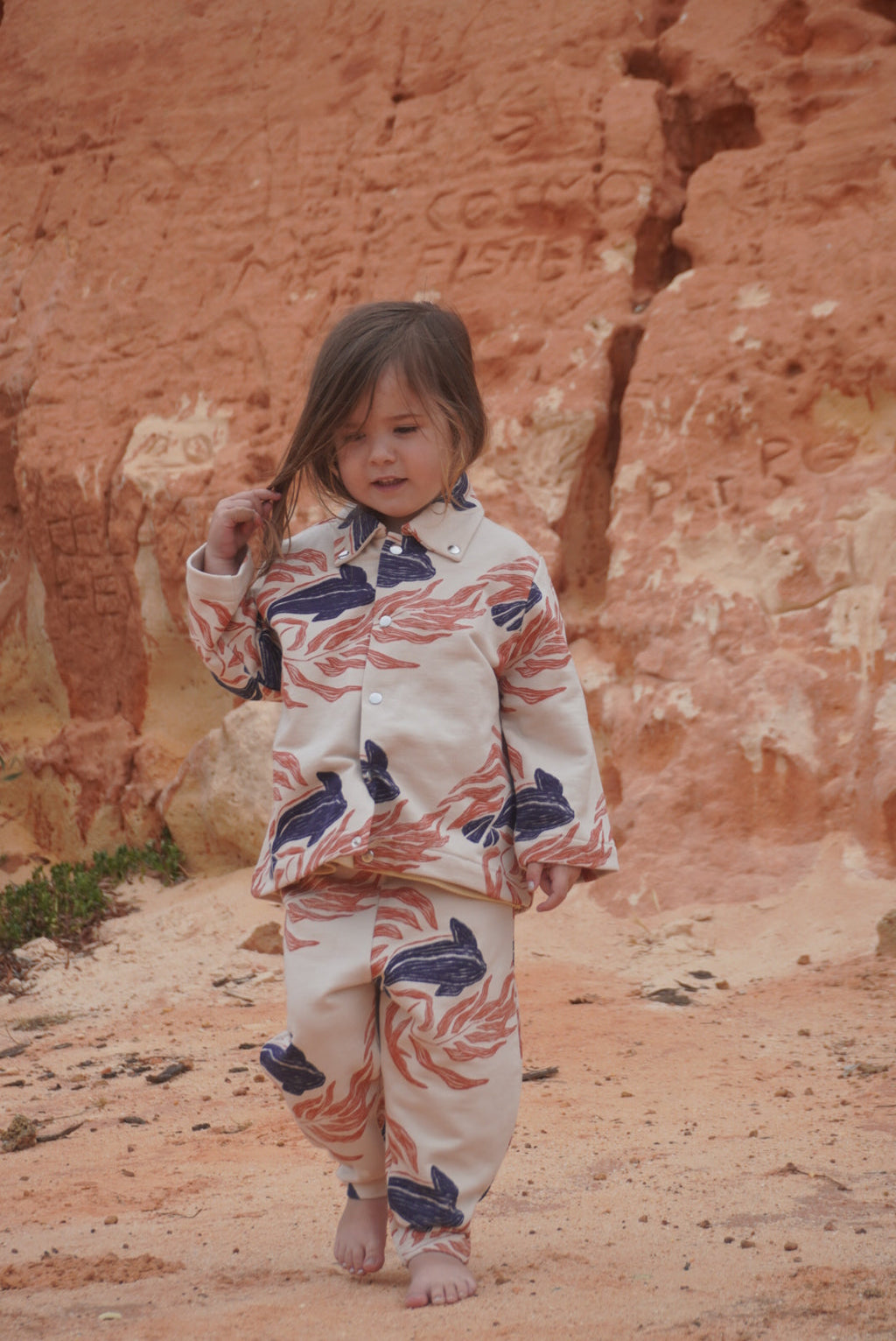 Organic Jersey Jacket WHALE