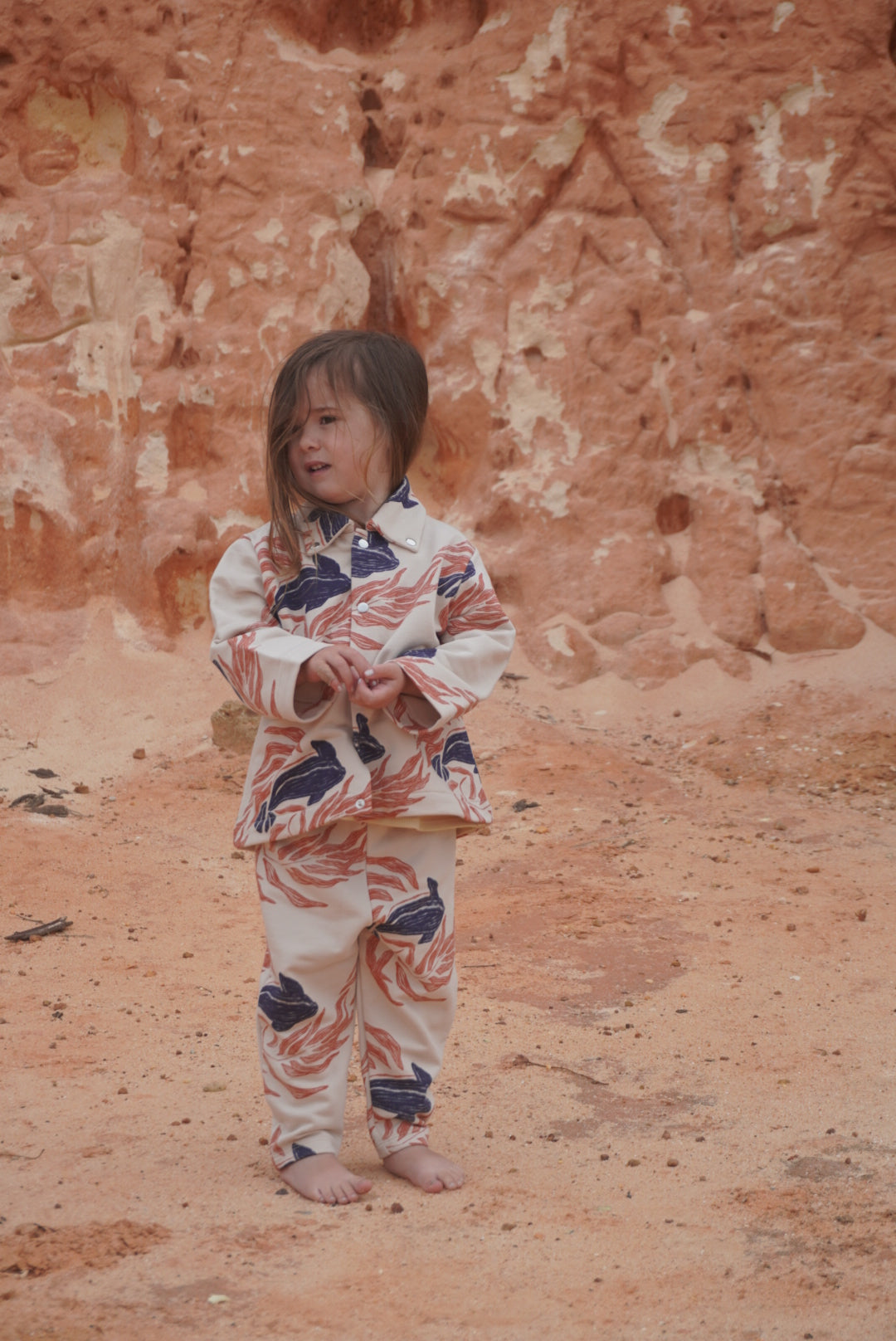 Organic Jersey Jacket WHALE